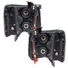Oracle 07-13 Chevrolet Silverado SMD HL - Blk - Round Style - ColorSHIFT w/o Controller