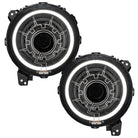 Oracle Lighting 18-22 Jeep Wrangler JL Oculus Bi-LED Projector Headlights