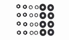 Fishbone Offroad 07-18 Jeep Wrangler Front Winch Bumper W/LEDs Full Width - Blk Textured Powdercoat