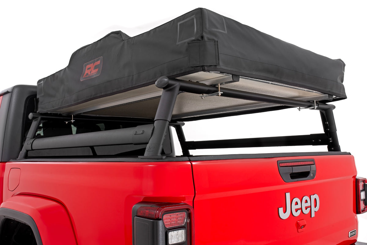 Rough Country  Bed Rack | Half Rack | Aluminum | Jeep Gladiator JT 4WD (2020-2026)