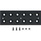 Westin Replacement service kit includes 11 inch die stamped step pad and fasteners - Black