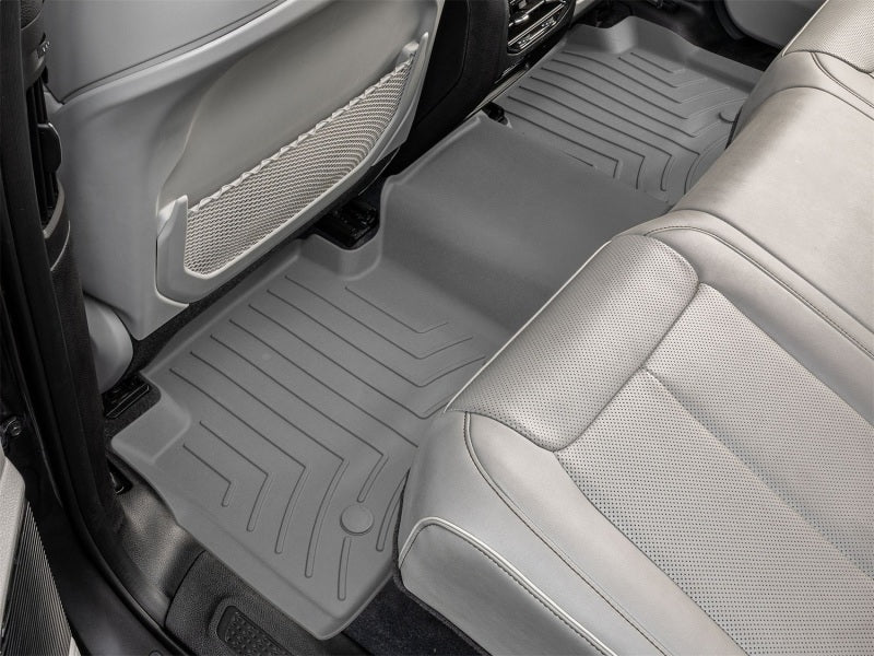 WeatherTech 22-23 Jeep Grand Cherokee WL Rear FloorLiner HP - Grey