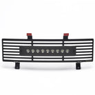 Putco 11-16 Ford SuperDuty - SS Black Bar Design w/ 10in Luminix Light Bar Bumper Grille Inserts