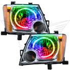 Oracle Nissan Xterra 05-14 Halo Kit - ColorSHIFT w/ 2.0 Controller