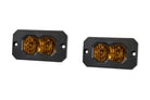Diode Dynamics C2 2.0 Pro Yellow Combo/Driving Flush ABL (Pair)