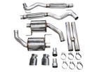 AWE Tuning 2024 Ford Mustang GT Fastback S650 RWD Touring Catback Exhaust w/ Dual Chrome Silver Tips