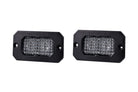 Diode Dynamics Stage Series 2 In LED Pod Pro - White Flood Flush ABL (Pair)