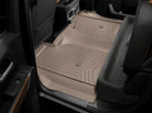 WeatherTech 2019+ Chevrolet Silverado 1500 Crew Cab (1st Row Bucket Seats) Rear FloorLiner - Tan