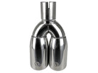 aFe MACH Force-Xp Universal Exhaust Tip 2-1/2 IN Inlet x 3-1/2 IN Outlet X 12 IN L