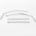 Putco 17-20 Ford SuperDuty - Crew Cab (Set of 4) Element Chrome Window Visors