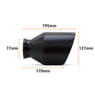 Mishimoto 15-23 Dodge Charger/Challenger Muffler Tip Pair - 5in - Black