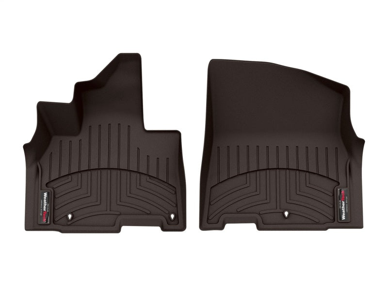 WeatherTech 2022+ Kia Carnival Front FloorLiner - Cocoa