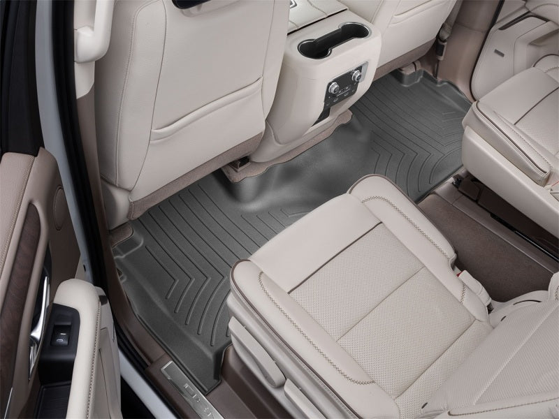 WeatherTech 2021+ Cadillac Escalade Rear FloorLiner - Black