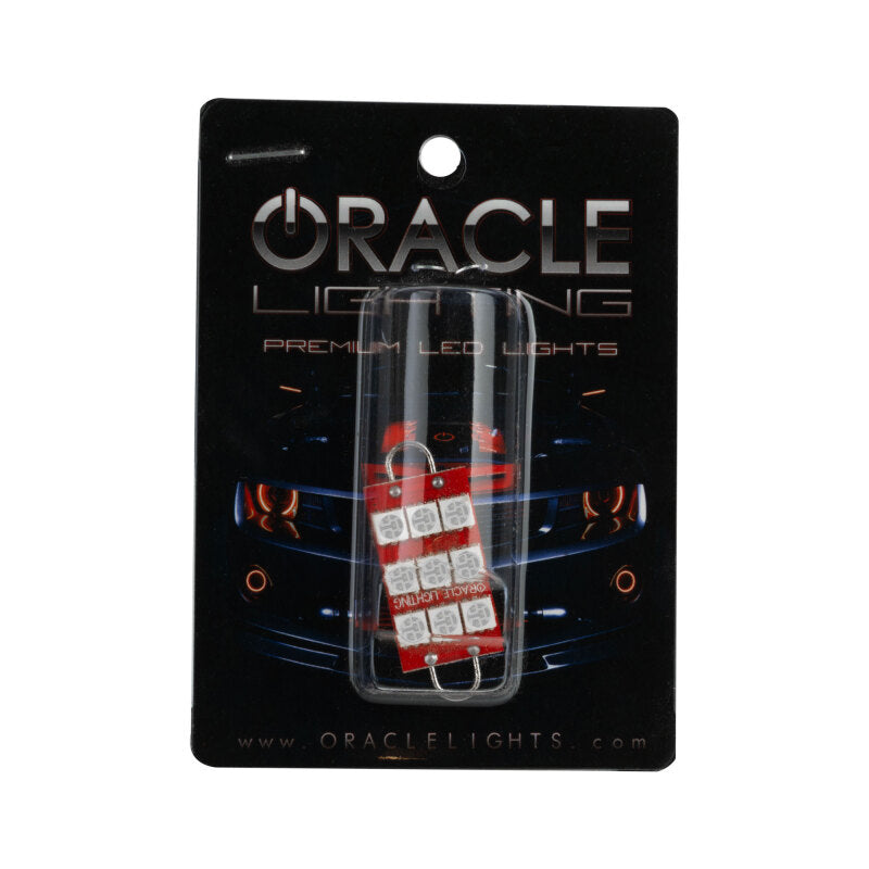 Oracle 44MM 6 LED 3 Chip - Loop Festoon Bulbs (Pair) - Purple - UV/Purple