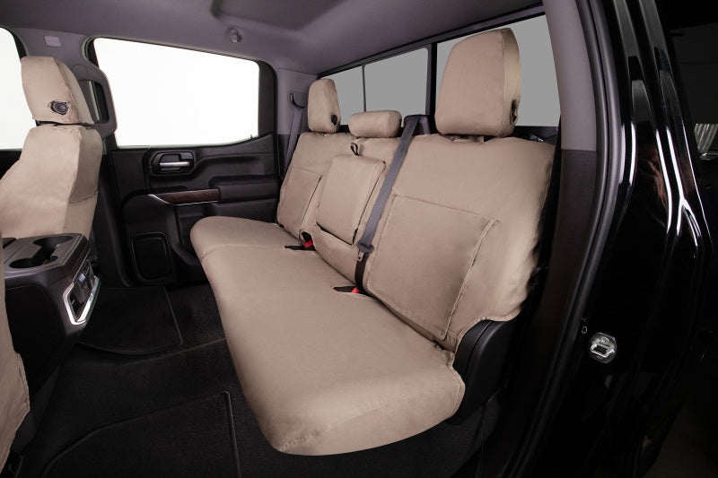 Covercraft 02 Cadillac Escalade Polycotton SeatSaver Custom Front Row Seat Covers - Taupe