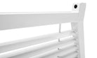 BackRack 17-20 Ford F-250/350/450 SD Louvered Rack Frame ONLY (Req. HW) - White