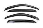 TrailFX Wind Deflector For Ram 1500 - Low Profile Tape-On Smoke Acrylic Set of 4 (4806H)