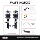 Air Lift Performance 19-25 Lexus ES300H/ES350 Front Air Suspension Kit
