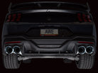 AWE 2024 Ford Mustang Dark Horse S650 RWD Track Edition Cat-Back Exhaust w/ Quad Chrome Silver Tips
