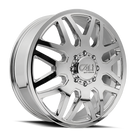 Cali Off-Road 9115D Invader Dually 22x8.25 / 8x165.1 BP / 115mm Offset / 121.3mm Hub Chrome Wheel