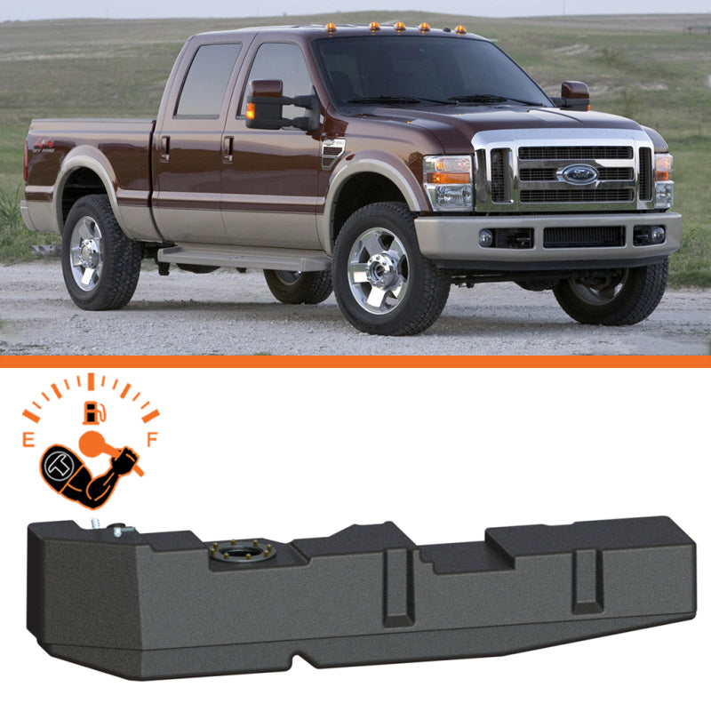 Titan Fuel Tanks 08-10 Ford F-250/F-350 PowerStroke Crew Cab Short Bed 51 Gallon XXL Mid-Ship Tank