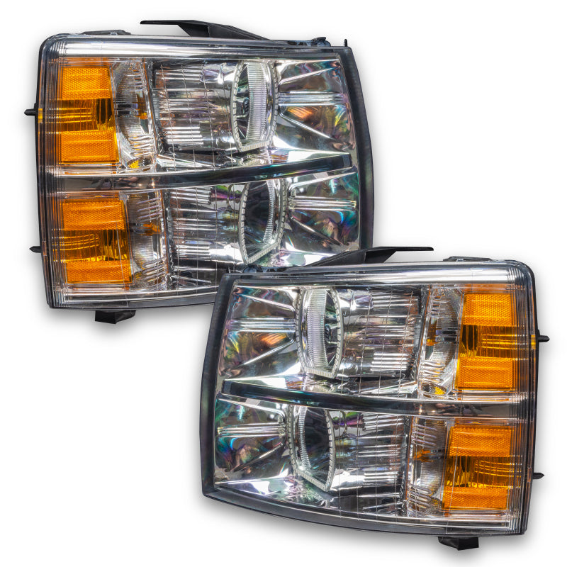 Oracle 07-13 Chevrolet Silverado SMD HL - Square Style - ColorSHIFT w/o Controller