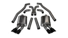 Corsa 2012-2015 Chevrolet Camaro Coupe ZL1 6.2L V8 Black Sport Cat-Back + XO Exhaust