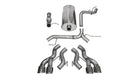 Corsa 2012-2014 Cadillac Escalade DUB 6.2L V8 Polished Sport Cat-Back Exhaust
