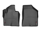 WeatherTech 2009 Hyundai Santa Fe w/ Driver Side Dual Floor Posts Front FloorLiner - Black