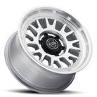 ICON Anza 17x8.5 5x150 25mm Offset 5.75in BS Silver Machined Wheel