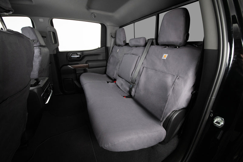 Covercraft 22-23 Toyota Tundra Carhartt SeatSaver Custom Front Row Seat Covers - Gravel