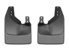 WeatherTech 2021+ Ford Bronco No Drill Rear MudFlaps - Black