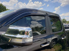 TrailFX Side Window Deflector For Ram 1500 - Low Profile, Set of 4 (4809H)