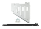 Rival 24-26 Toyota Tacoma i-Force 2024 Toyota Tacoma i-Force Max Aluminum Transfer Case Skid Plate