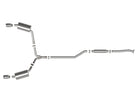 aFe 09-14 Acura TSX L4 2.4L Takeda 2-1/2in to 2-1/4in 304 SS Cat-Back Exhaust System w/Polished Tips