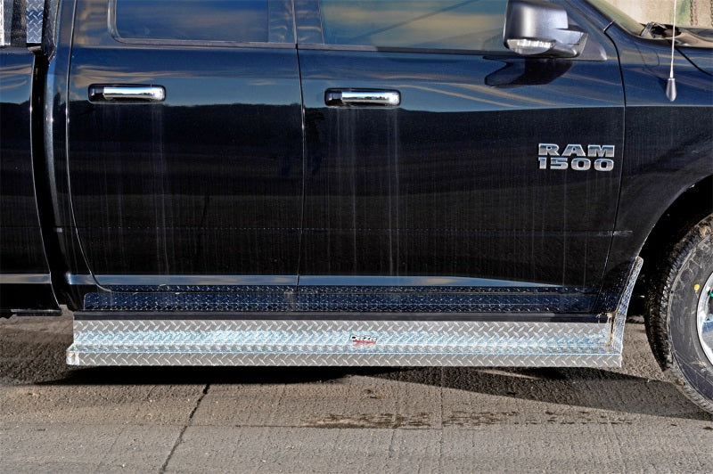 Dee Zee 08-14 Ford Econoline/E-Series Van Running Board Cab Section Brite-Tread Aluminum (Full)