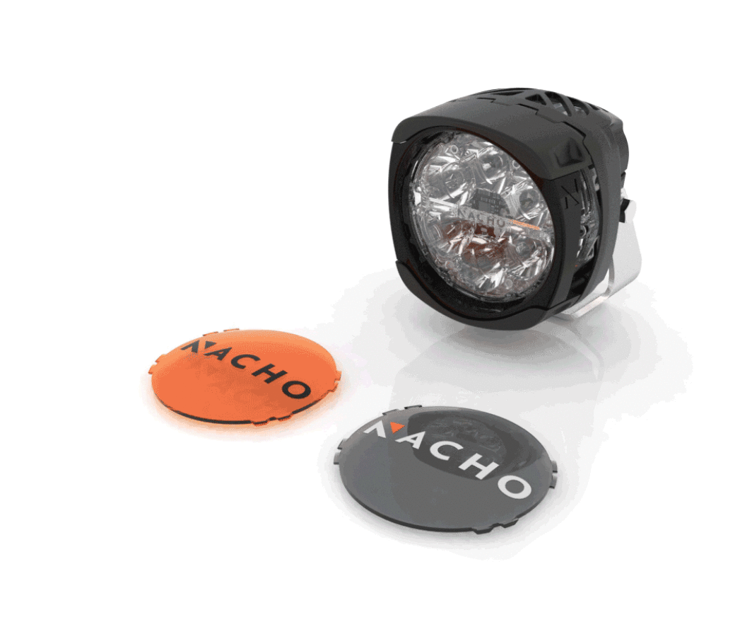 Nacho Lighting 4in Offroad / SAE Combo White LED Light
