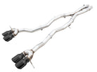AWE Tuning Track Edition Cat-Back Exhaust for BMW G8X M3/M4 - Diamond Black Tips