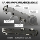 BD Diesel 09-26 RAM/Dodge/Jeep 5.7L Hemi Manifold Bolt & Spacer Kit