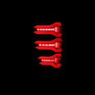AlphaRex 21-22 Ford F150 LUXX LED Projector Tail Lights - Alpha-Black