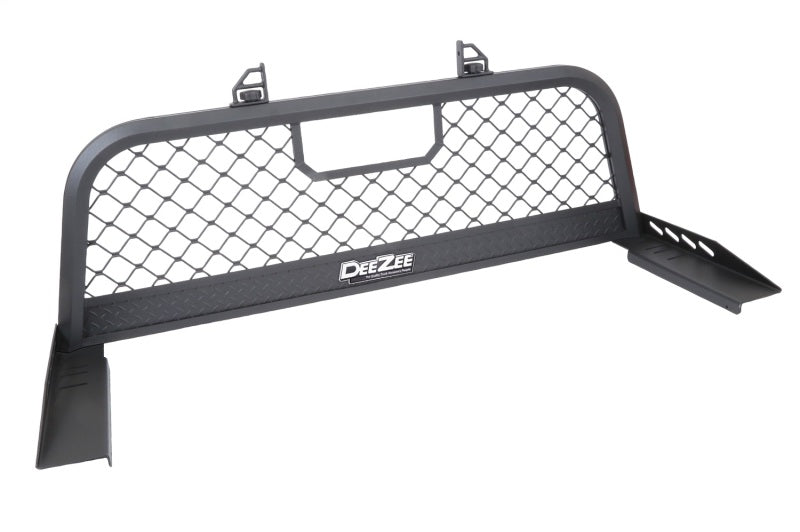 Dee Zee 99-16 Ford SuperDuty Cargo Management Cab Rack - Txt Blk Mesh
