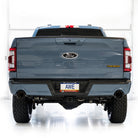 AWE Tuning 2021+ Ford F-150 Tremor (w/ Bumper Cutouts) 0FG Resonated Cat-Back - Diamond Black Tips