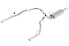 Borla 09-13 Dodge RAM 1500 5.7L CC/SB w/Fact Sngl Exhaust C/B 3x2.5in Single Round Rolled Split Rear