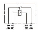 Hella Relay Mini Iso Alt 4 Pole 24V Spst Bkt