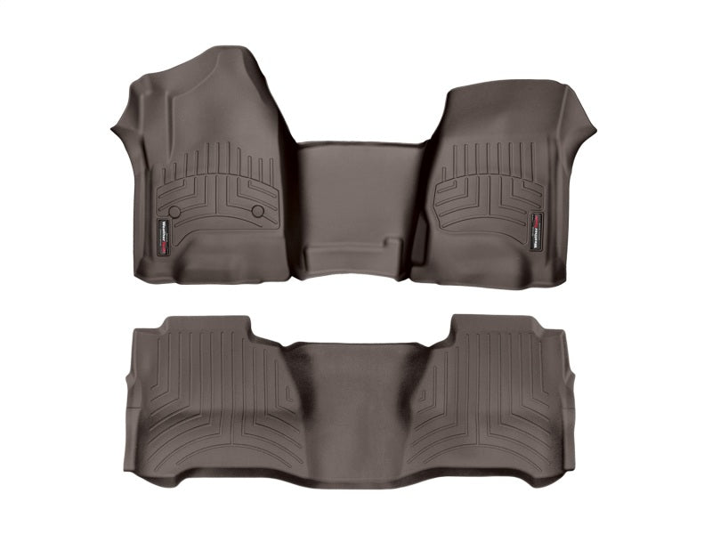WeatherTech 2014+ Maserati Ghibli Rear FloorLiner - Cocoa