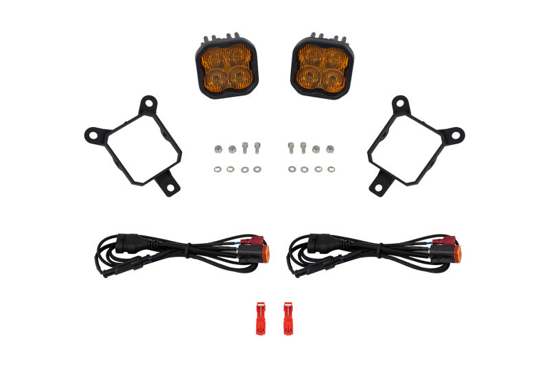 Diode Dynamics SS3 Max Type YS Kit ABL Yellow SAE Fog