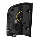 AlphaRex 07-13 Chevrolet Silverado 1500 (Ex. Hybrid Models) LUXX-Series LED Tail Lights Alpha-Black