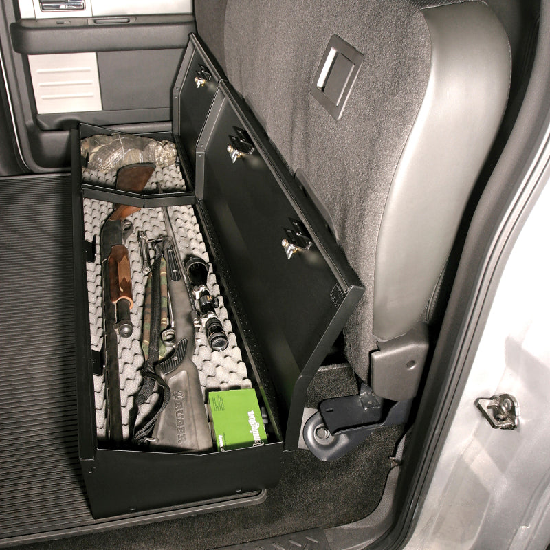 Tuffy Ford F150 Supercrew Underseat Lockbox Full Length W/ Keyed Lock