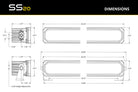 Diode Dynamics SS20 Pro Yellow Combo Standard ABL (one)
