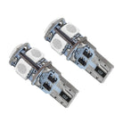 Oracle T10 5 LED 3 Chip SMD Bulbs (Pair) - Purple